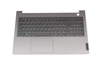 KT011987DS01UIC00 Original Lenovo Tastatur inkl. Topcase UK (englisch) dunkelgrau/grau mit Backlight