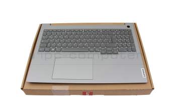 KT0122B5BK01GRA00 Original Lenovo Tastatur inkl. Topcase DE (deutsch) dunkelgrau/grau mit Backlight