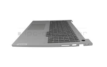 KT0122B5BK01GRA00 Original Lenovo Tastatur inkl. Topcase DE (deutsch) dunkelgrau/grau mit Backlight