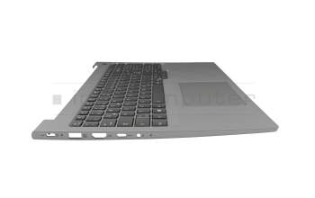KT0122B5BK01GRA00 Original Lenovo Tastatur inkl. Topcase DE (deutsch) dunkelgrau/grau mit Backlight