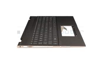 L15588-041 Original HP Tastatur inkl. Topcase DE (deutsch) anthrazit/grau mit Backlight