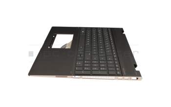 L15588-041 Original HP Tastatur inkl. Topcase DE (deutsch) anthrazit/grau mit Backlight