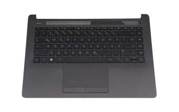 L15600-041 Original HP Tastatur inkl. Topcase DE (deutsch) schwarz/grau