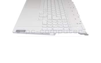 L1CZ154003N Original Lenovo Tastatur inkl. Topcase DE (deutsch) weiß/weiß mit Backlight