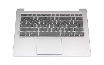 L1CZ876000G Original Lenovo Tastatur inkl. Topcase DE (deutsch) grau/silber mit Backlight