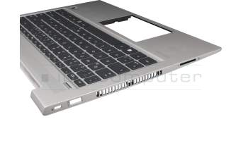 L38138-041 Original HP Tastatur inkl. Topcase DE (deutsch) schwarz/silber mit Backlight