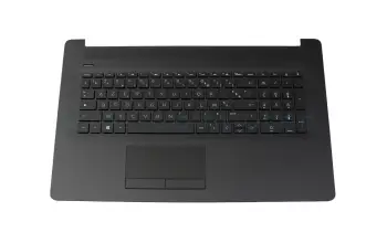 L48409-051 Original HP Tastatur inkl. Topcase FR (französisch) schwarz/schwarz
