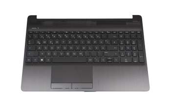 L53735-041 Original HP Tastatur inkl. Topcase DE (deutsch) schwarz/schwarz