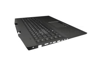 L57380-041 Original HP Tastatur inkl. Topcase DE (deutsch) schwarz/schwarz mit Backlight