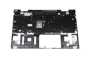 L93226-041 Original HP Tastatur inkl. Topcase DE (deutsch) silber/silber mit Backlight (UMA)