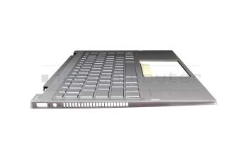 L96519-041 Original HP Tastatur inkl. Topcase DE (deutsch) silber/silber mit Backlight