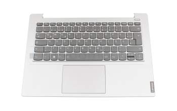 LCM16H36D0J6862 Original Lenovo Tastatur inkl. Topcase DE (deutsch) grau/silber mit Backlight