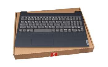 LCM16K2 Original Lenovo Tastatur inkl. Topcase DE (deutsch) grau/blau