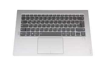 LCM16P1-6861 Original Chicony Tastatur inkl. Topcase DE (deutsch) grau/silber mit Backlight