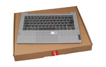 LCM19J16D0J686 Original Lenovo Tastatur inkl. Topcase DE (deutsch) grau/grau mit Backlight