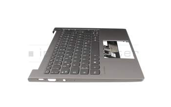 LCM20A96D0J686 Original Lenovo Tastatur inkl. Topcase DE (deutsch) schwarz/grau mit Backlight