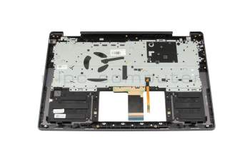 LCM21L16D0J6864 Original Lenovo Tastatur inkl. Topcase DE (deutsch) grau/grau mit Backlight