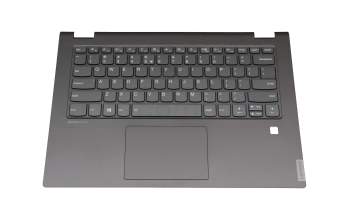 Lenovo Flex-14API (81SS) Original Tastatur inkl. Topcase US (englisch) grau/grau mit Backlight US International