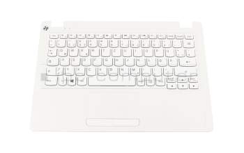 Lenovo IdeaPad 100S-11IBY (80R2) Original Tastatur inkl. Topcase DE (deutsch) weiß/weiß