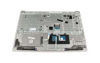 Lenovo IdeaPad 320-15AST (80XV) Original Tastatur inkl. Topcase FR (französisch) grau/silber mit Backlight