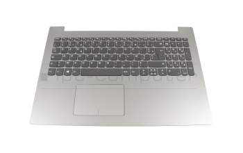 Lenovo IdeaPad 320-15IKB (80XL/80YE) Original Tastatur inkl. Topcase FR (französisch) grau/silber mit Backlight