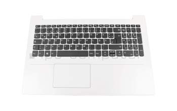 Lenovo IdeaPad 330-15AST (81D6) Original Tastatur inkl. Topcase DE (deutsch) grau/weiß