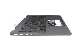 Lenovo IdeaPad 5x 14Q8X9 (83GH) Original Tastatur inkl. Topcase BE (belgisch) grau/grau mit Backlight