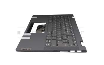 Lenovo IdeaPad Flex 5-14IIL05 (81WS/81X1) Original Tastatur inkl. Topcase DE (deutsch) dunkelgrau/grau (platinum grey)