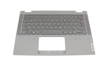 Lenovo IdeaPad Flex 5-14IIL05 (81WS/81X1) Original Tastatur inkl. Topcase DE (deutsch) grau/grau mit Backlight