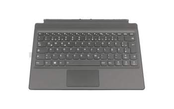 Lenovo IdeaPad Miix 510-12IKB (80XE) Original Tastatur inkl. Topcase DE (deutsch) schwarz/schwarz mit Backlight mit Backlight