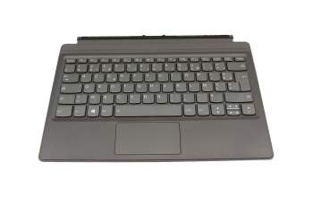 Lenovo IdeaPad Miix 520-12IKB (20M3/20M4/81CG) Original Tastatur inkl. Topcase FR (französisch) grau/schwarz mit Backlight
