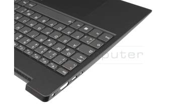 Lenovo IdeaPad S340-15IML (81NA) Original Tastatur inkl. Topcase DE (deutsch) dunkelgrau/schwarz mit Backlight