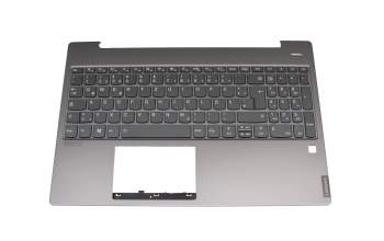 Lenovo IdeaPad S540-15IWL (81NE/81Q1) Original Tastatur inkl. Topcase DE (deutsch) grau/grau mit Backlight