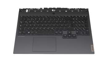 Lenovo Legion 5-15ARH05H (82B1) Original Tastatur inkl. Topcase DE (deutsch) schwarz/schwarz mit Backlight