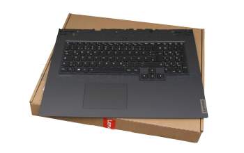 Lenovo Legion 5-17IMH05 (82B3) Original Tastatur inkl. Topcase DE (deutsch) schwarz/schwarz mit Backlight