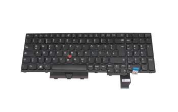 Lenovo P15v Gen 2 (21A9/21AA) Original Tastatur DE (deutsch) schwarz mit Mouse-Stick