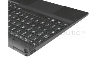Lenovo Tablet 10 (20L3) Original Tastatur inkl. Topcase DE (deutsch) schwarz/schwarz
