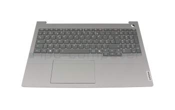 Lenovo ThinkBook 16 G8 IAL (21SK) Original Tastatur inkl. Topcase FR (französisch) grau/grau mit Backlight
