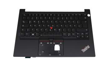 Lenovo ThinkPad E14 Gen 4 (21EB/21EC) Original Tastatur inkl. Topcase DE (deutsch) schwarz/schwarz mit Backlight und Mouse-Stick