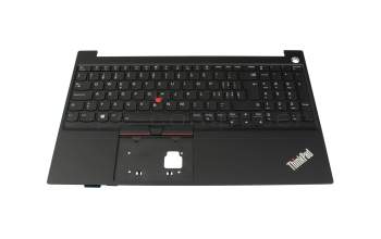 Lenovo ThinkPad E15 Gen 2 (20TD/20TE) Original Tastatur inkl. Topcase CH (schweiz) schwarz/schwarz mit Backlight und Mouse-Stick