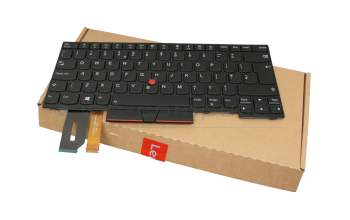 Lenovo ThinkPad E485 (20KU) Original Tastatur UK (englisch) schwarz mit Backlight und Mouse-Stick