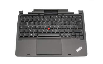 Lenovo ThinkPad Helix (N4B4MGE) Original Tastatur inkl. Topcase DE (deutsch) schwarz/schwarz mit Mouse-Stick
