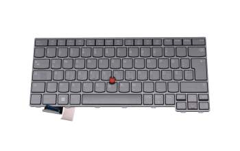 Lenovo ThinkPad P14s Gen 4 (21K5) Original Tastatur DE (deutsch) grau mit Backlight und Mouse-Stick