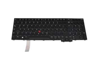 Lenovo ThinkPad P16s Gen 1 (21BT/21BU) Original Tastatur DE (deutsch) schwarz mit Mouse-Stick