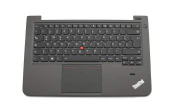 Lenovo ThinkPad S3-S440 Original Tastatur inkl. Topcase DE (deutsch) schwarz/grau mit Mouse-Stick