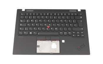 Lenovo ThinkPad X1 Carbon 7th Gen (20QD/20QE) Original Tastatur inkl. Topcase DE (deutsch) schwarz/schwarz mit Backlight und Mouse-Stick