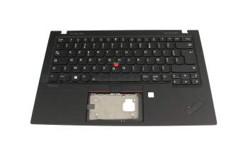 Lenovo ThinkPad X1 Carbon 8th Gen (20UA/20U9) Original Tastatur inkl. Topcase FR (französisch) schwarz/schwarz mit Backlight und Mouse-Stick