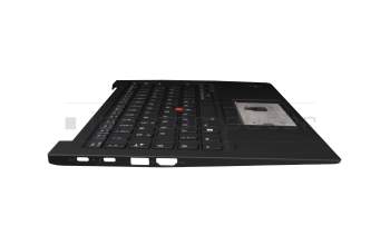 Lenovo ThinkPad X1 Carbon 9th Gen (20XW/20XX) Original Tastatur inkl. Topcase DE (deutsch) schwarz/schwarz mit Backlight und Mouse-Stick