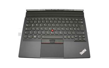 Lenovo ThinkPad X1 Tablet Gen 2 (20JB/20JC) Original Tastatur inkl. Topcase DE (deutsch) schwarz/schwarz mit Backlight und Mouse-Stick