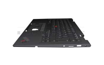 Lenovo ThinkPad X1 Yoga 6th Gen (20XY/20Y0) Original Tastatur inkl. Topcase DE (deutsch) grau/grau mit Backlight und Mouse-Stick